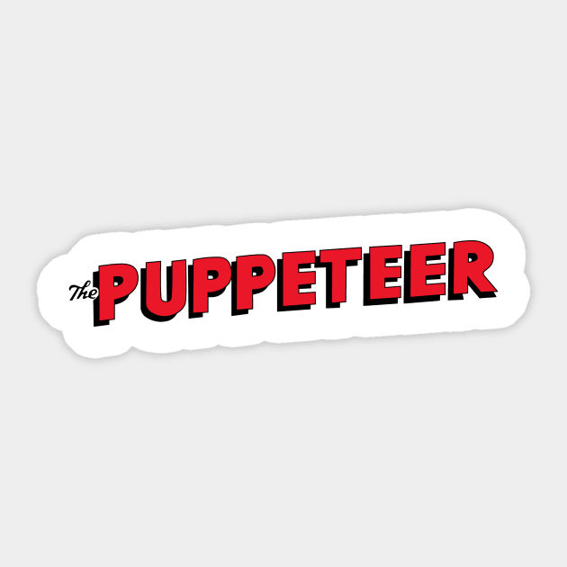 The Puppeteer Sticker by CoverTales